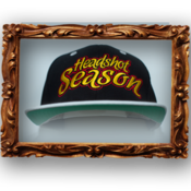 Image of Headshot Season Snapback [ Black ]