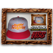 Image of *LIMITED EDITION* Headshot Season Snapback [ Red/Yellow/Grey]