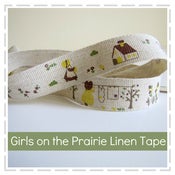 Image of Girls on the Prairie Tape - Linen
