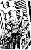 Image of cover; WASTELAND #37 (Oni Press)
