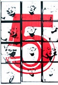 Image of Marilyn 5 red 50 x 70 cm Pop Surrealism Lowbrow Pop Art Icon Celebrity 