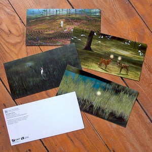 Image of The Endless Forest - set of 4 postcards