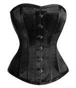 Image of Black Satin Overbust