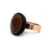 Image of Ebony Revolution: Small Uni Ring