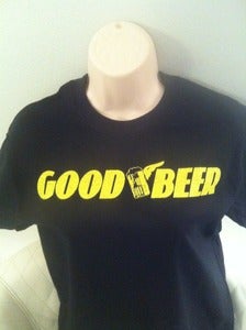 Image of GOOD BEER / GOODYEAR LOGO PARODY T-SHIRT