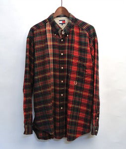 Image of Tommy hilfiger multicolor plaid shirt (XL)