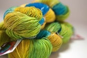 Image of BATGIRL Sock Yarn, "Throg", BFL-nylon, 464 yards
