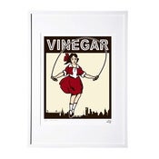 Image of iconic neon vintage screenprint - artist proof