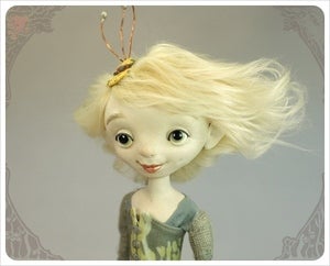 Image of SOLD! - Wallflower Doll Spanish Moss by the Filigree