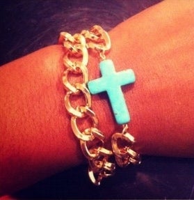 Cross Anklet