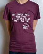 Image of "Overdue" Cranberry Tee