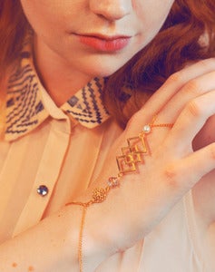 Image of Lena - Diamond Hand Chain