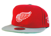 Image of Detroit Red Wings Mitchell&Ness Snapback in Red/Grey