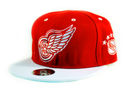 Image of Detroit Red Wings Mitchell&Ness Snapback in Red