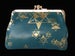 Image of star print leather purse