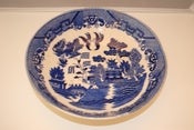 Image of Blue and White Pagoda Bowl