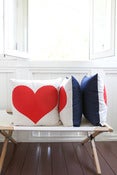 Image of heart pillow 