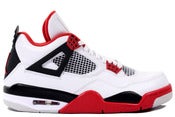 Image of Nike Air Jordan 4 Fire Red 