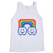 Image of 8 Bit Apparel Rainbow Cloud Tank