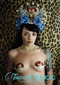 Image of "Guardians" Angel Cherub Crystal Burlesque Bespoke Hand Crafted Nipple Pasties