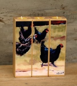 Image of 'Betties' Tealight Triptych