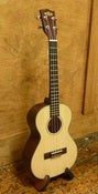 Image of Kala Solid Spruce/Mahog Tenor with padded uke bag