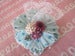 Image of Shaded Blue & Purple Flower Pin
