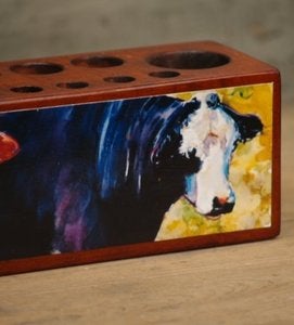 Image of 'Two Cows' Desk Caddy