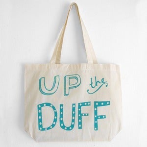 Image of Bag Cotwm 'Up The Duff' <em>Cotton Bag</em>