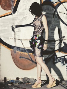 Image of Magnolia printed no sleeve (Taupe)