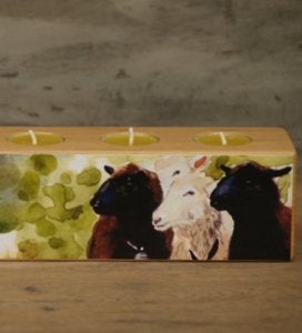 Image of ' All Eyes ' Low Tealight Holder