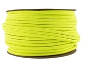 Image of NEON YELLOW | fabric lighting flex cable | ROUND
