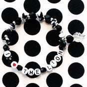 Image of I <3 THE LION Adjustable Bangle Bracelet Silver