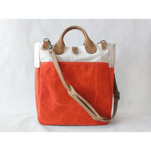 Image of Garrison Bag (Natural/Flame)