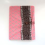 Image of covered notebook - peachy pink 