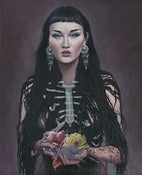 Image of Threnody Framed Original Painting 16x20
