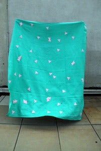 Image of Linen Throw "Surfin USA"
