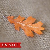 Image of Oak Leaf Place Cards