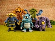 Image of Adam Pratt/UofMUSCLE - Painted OMFG Figures - 90's Action Figure Set