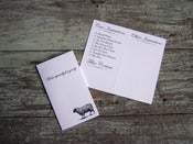 Image of Sheep Care/Launder Gift Tags—for your hand-knit treasures