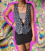 Image of Floral Print Vest