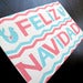 Image of 1539B - feliz navidad // spanish letterpress christmas card - set of 6