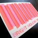 Image of 1535B - bright holiday wishes letterpress card - set of 6