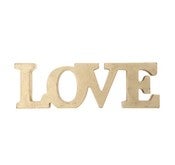 Image of Medium love letters - gold