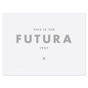 Image of Futura Print on Silver Lake Gray - Screen Printed