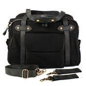 Image of So Young Mother Charlie Unisex Nappy Bag - Black