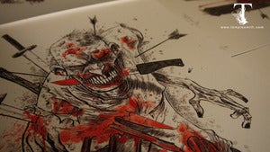 Image of MISSED ME: Undead print 02