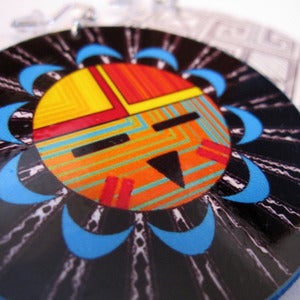 Image of DAWA (Hopi Sun Face) Earrings
