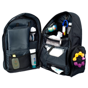 Image of Depot Diaper Bag in Black