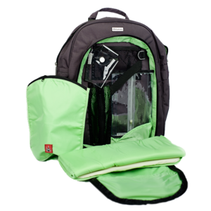 Image of Backpack Diaper Bag in Gray